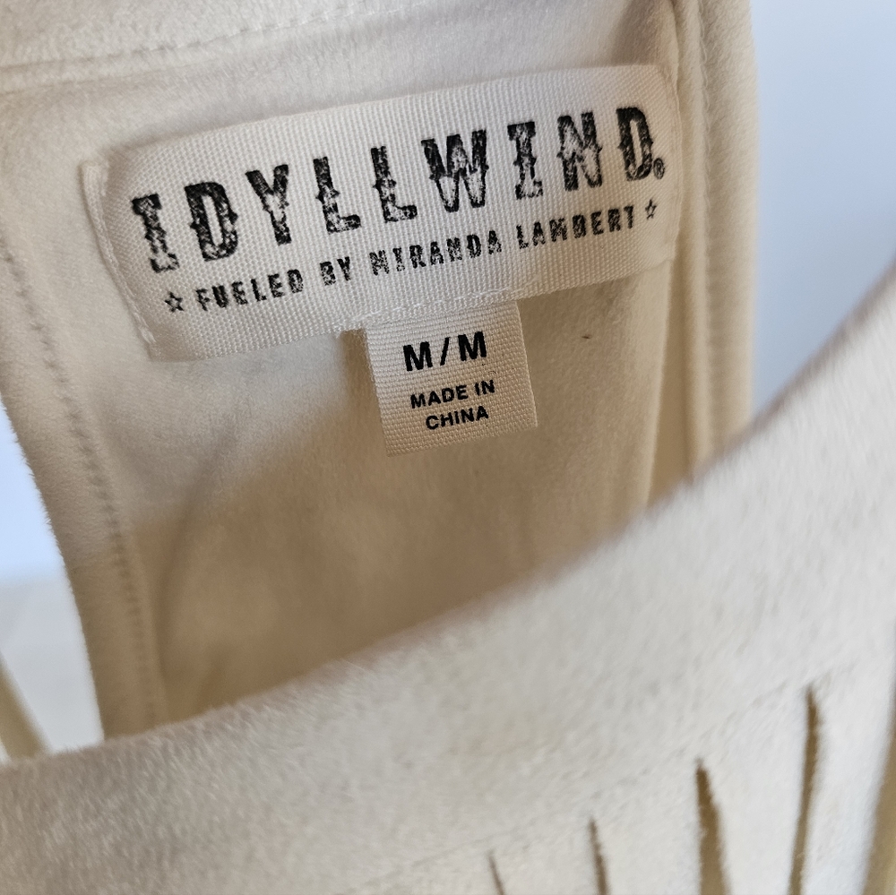 Idyllwind-  Madie Faux Suede Fringe Tank - Picture 3 of 9